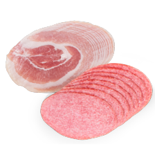Ontbijtspek of salami